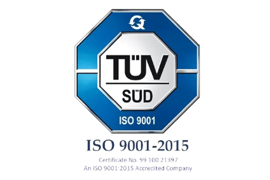 ISO 9001:2015 TUV SUD Certification for Deli-Newdexin