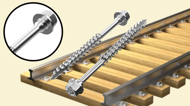 Wood-Tapping Strong Restraint Special Screw