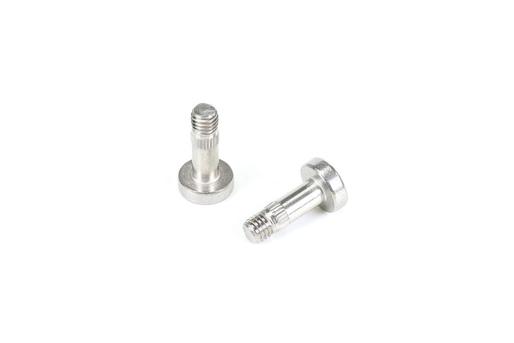 Stainless steel flat round head bolt for secure fastening