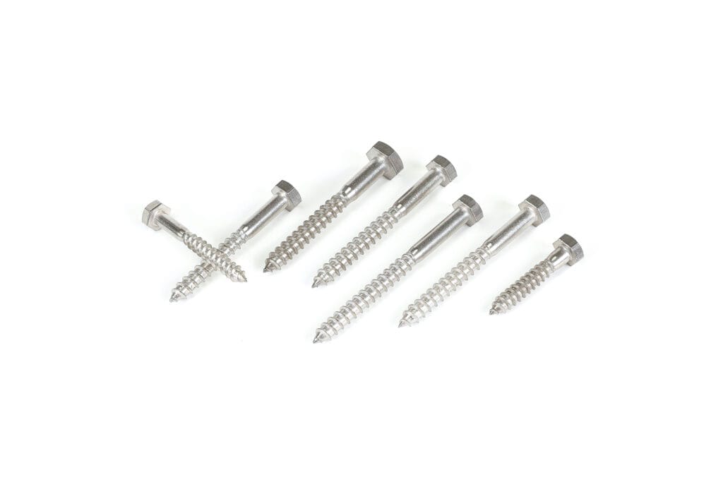 Heavy-Duty Hex Head Lag Screws for Wood Applications